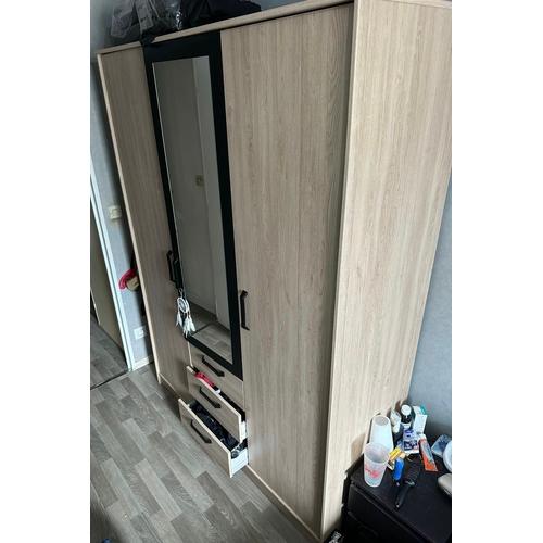 Armoire Noire Conforama Achat neuf ou d occasion pas cher Rakuten